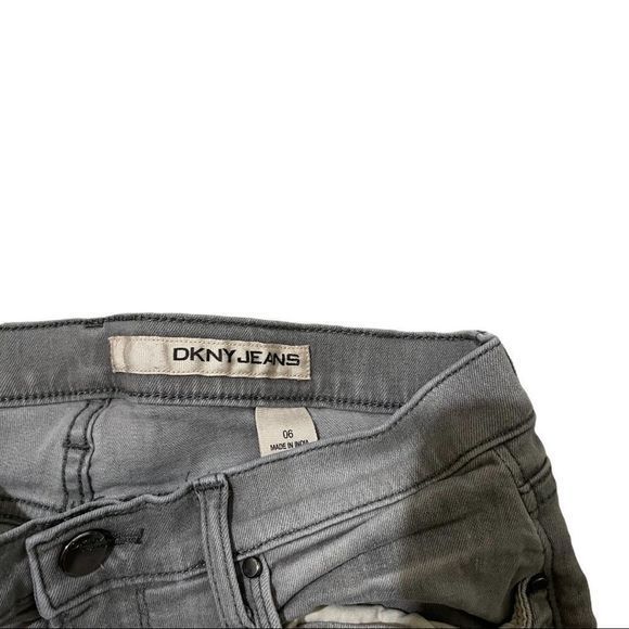 DKNY Gray Straight  Jeans size 6‎ - Picture 6 of 7